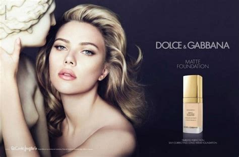 Scarlett Johansson Poses Topless For D&G